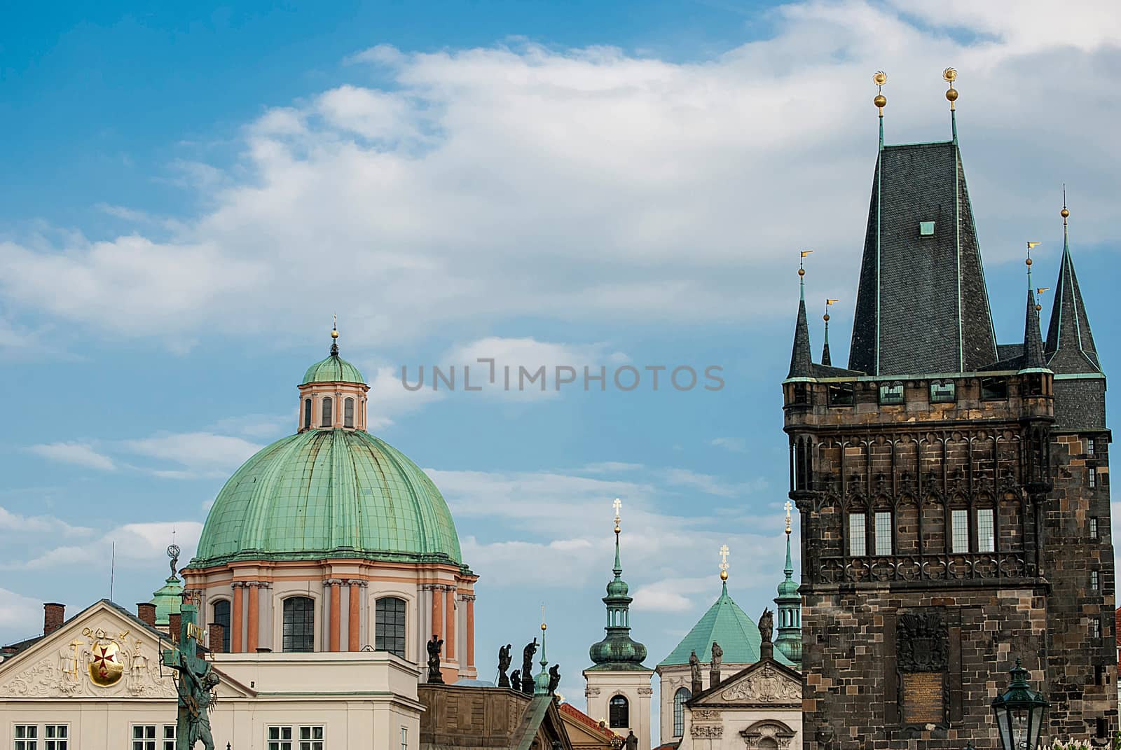 Beautiful old town Prague scenery, Czech republic