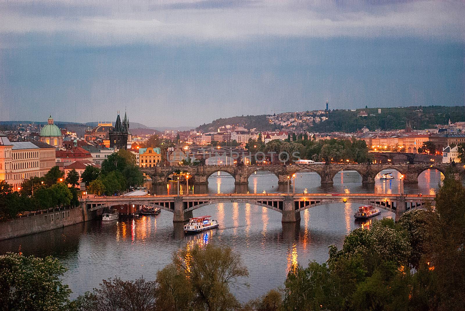 Beautiful old town Prague scenery, Czech republic