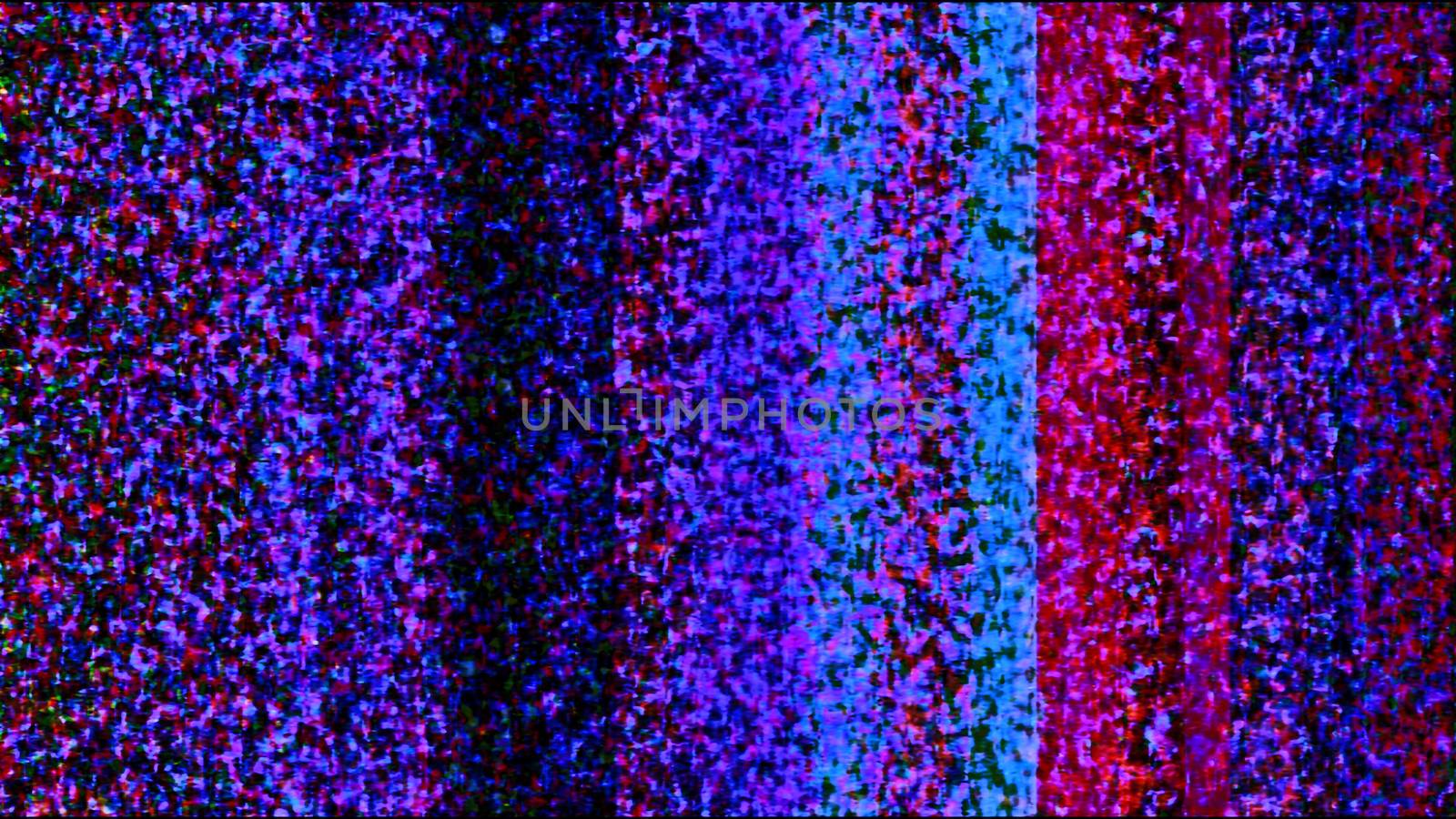 Future Tech 0287 - Futuristic technology abstract screen with colorful digital noise.