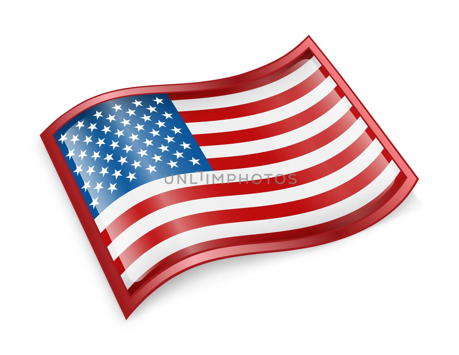 USA flag icon by zeffss