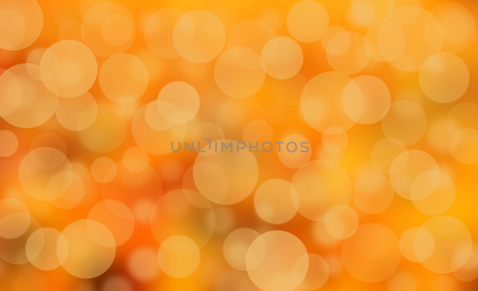 Gold yellow orange bokeh and blur by seksan44