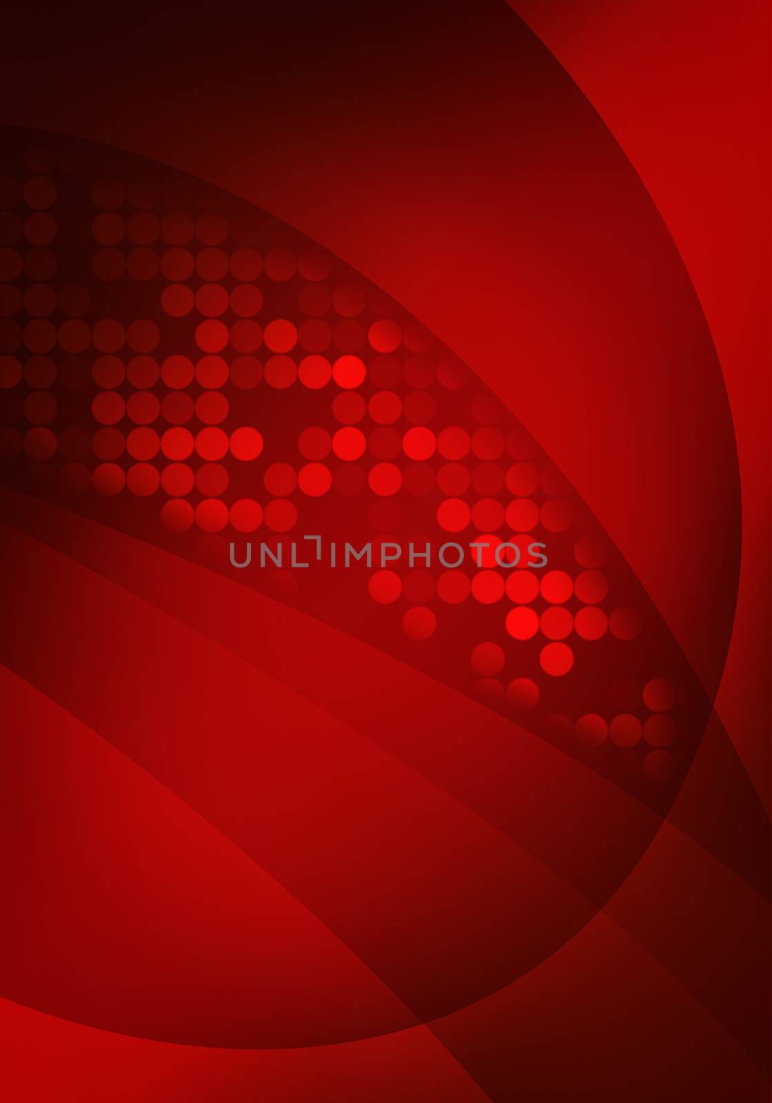 Abstract red background by cherezoff