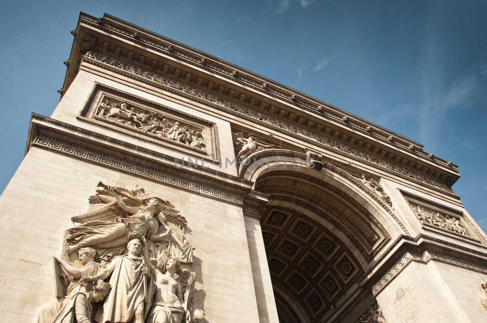 Arch of Triumph in Paris by NeydtStock