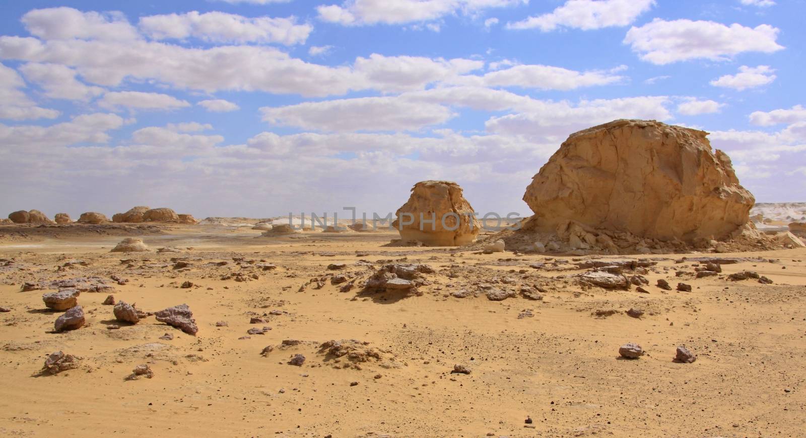 Chalk formation in White Desert, Farafra, Egypt 