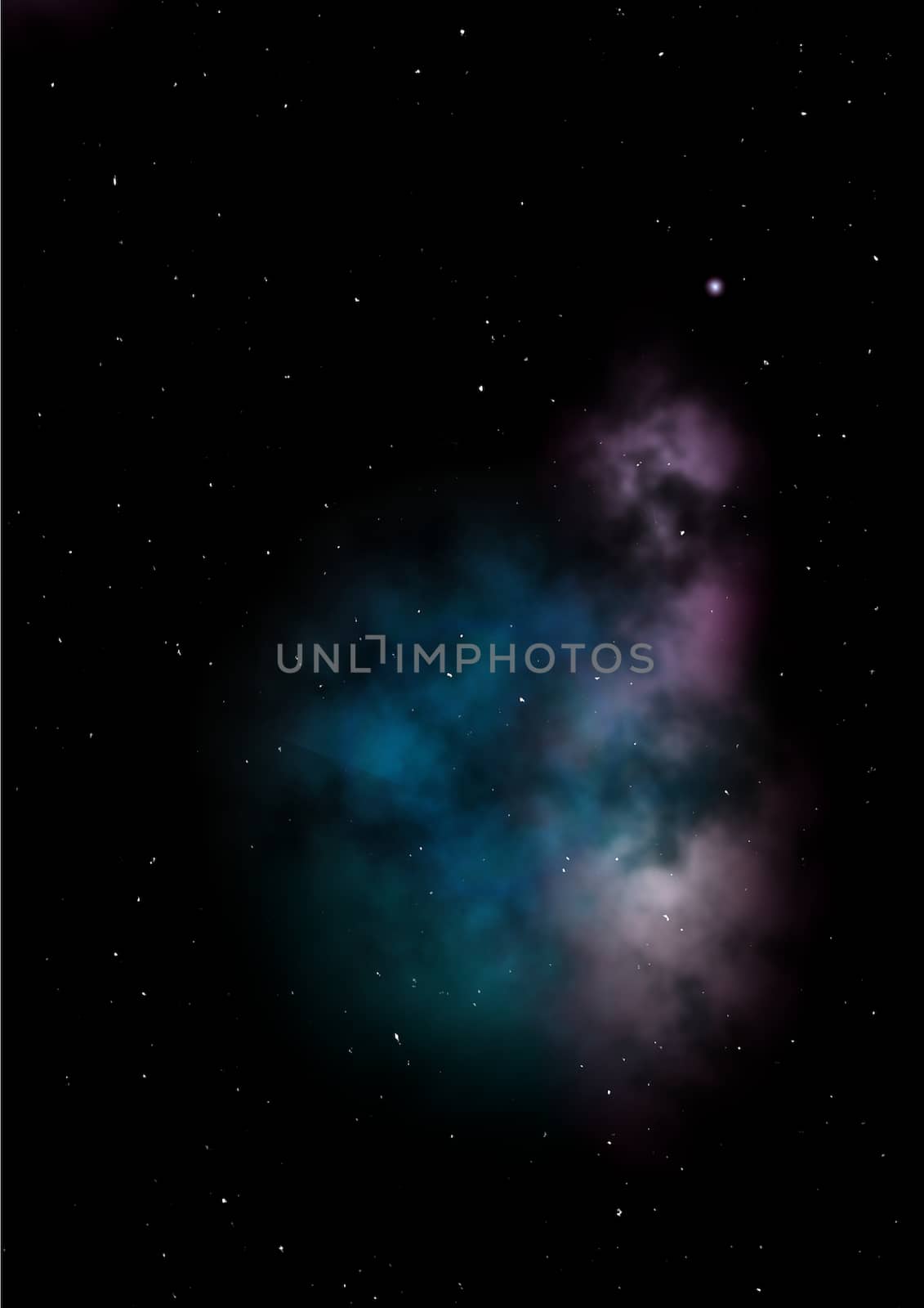 Star field in space a nebulae and a gas congestion. "Elements of this image furnished by NASA".