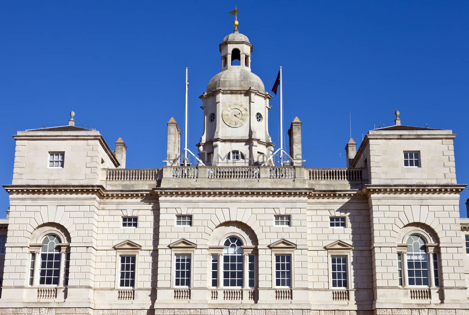 The main building at Horseguard's Parade in London.