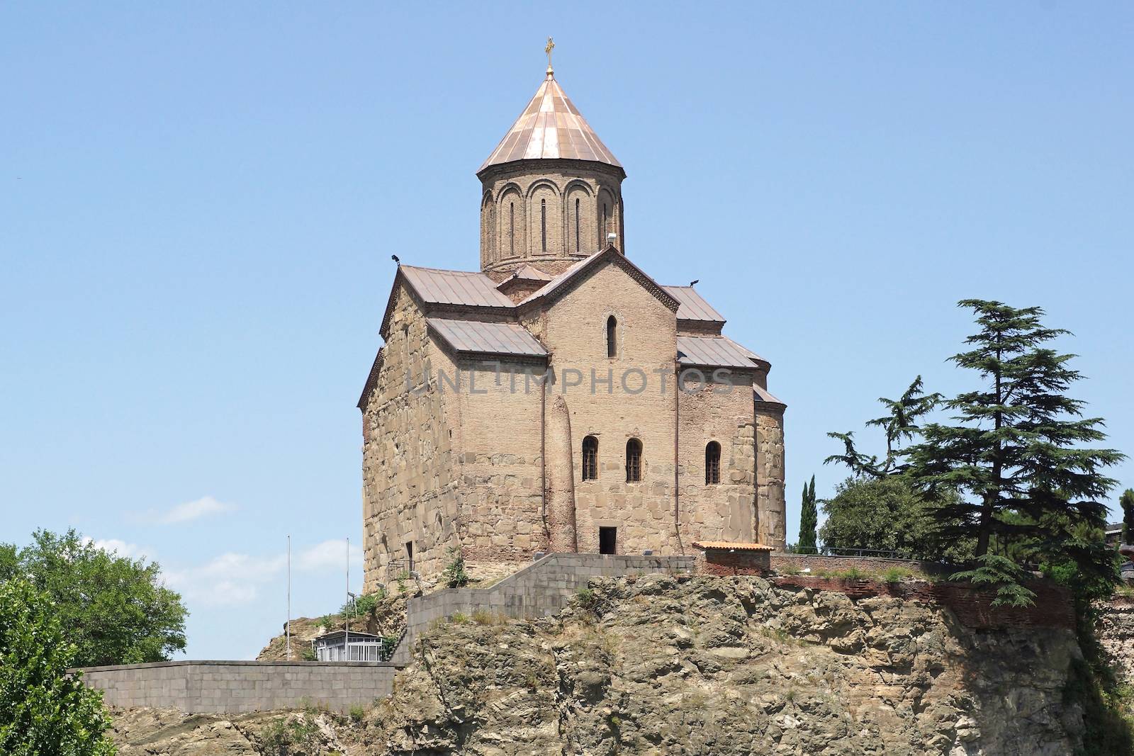 Metechi Church, Tbilisi, Georgia by alfotokunst