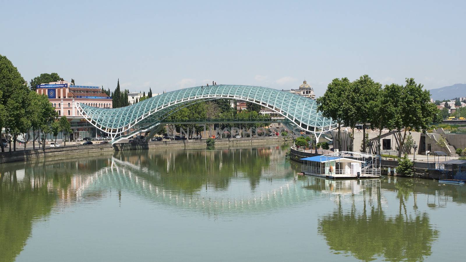 Bridge of Peace, Tbilisi, Georgia by alfotokunst