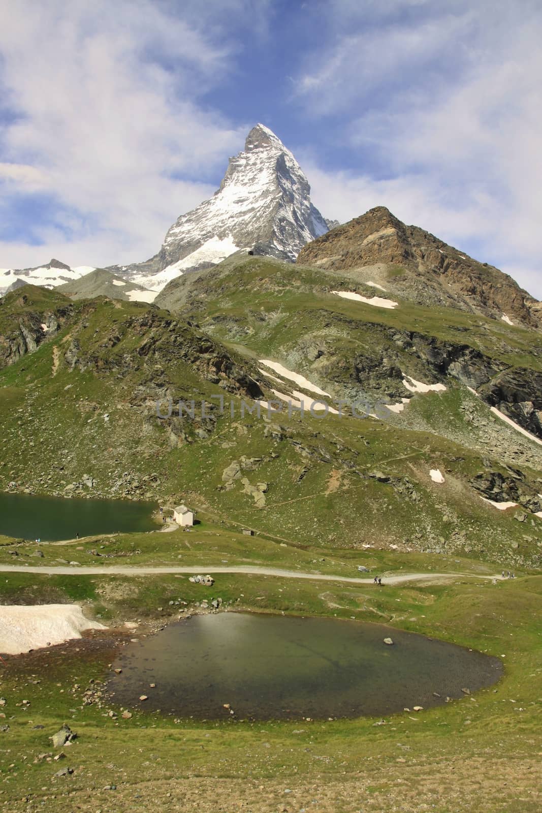 The Matterhorn has become emblem of the Swiss Alps. 