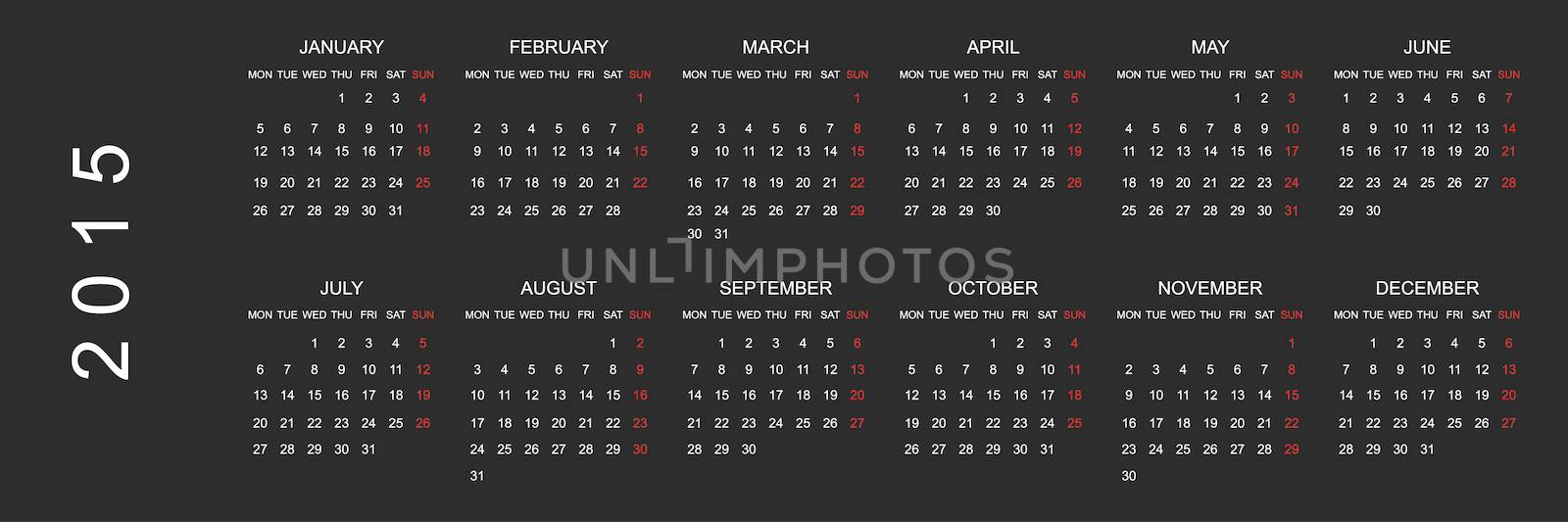 2015 Planner Calendar