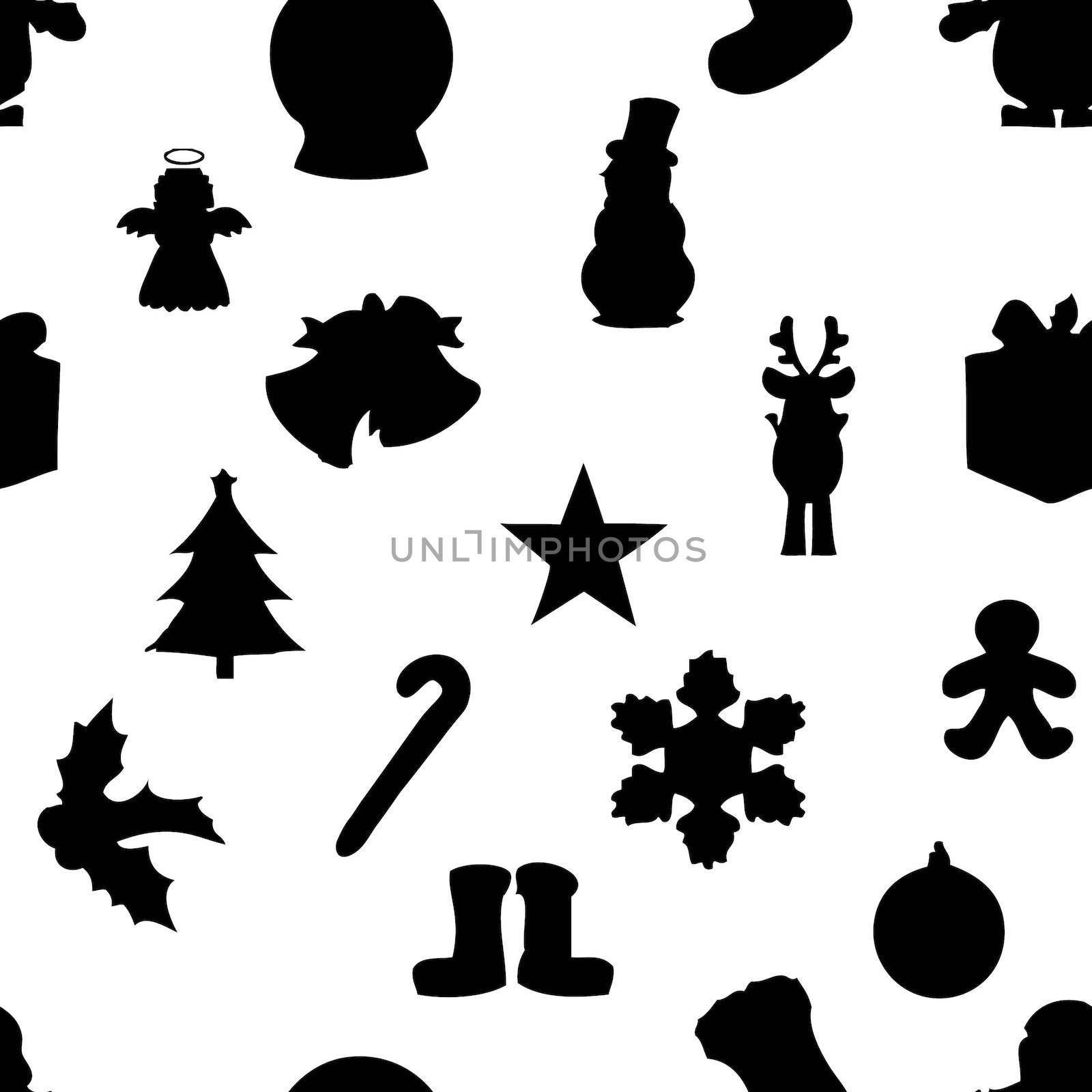 An Illustration of Christmas Icons