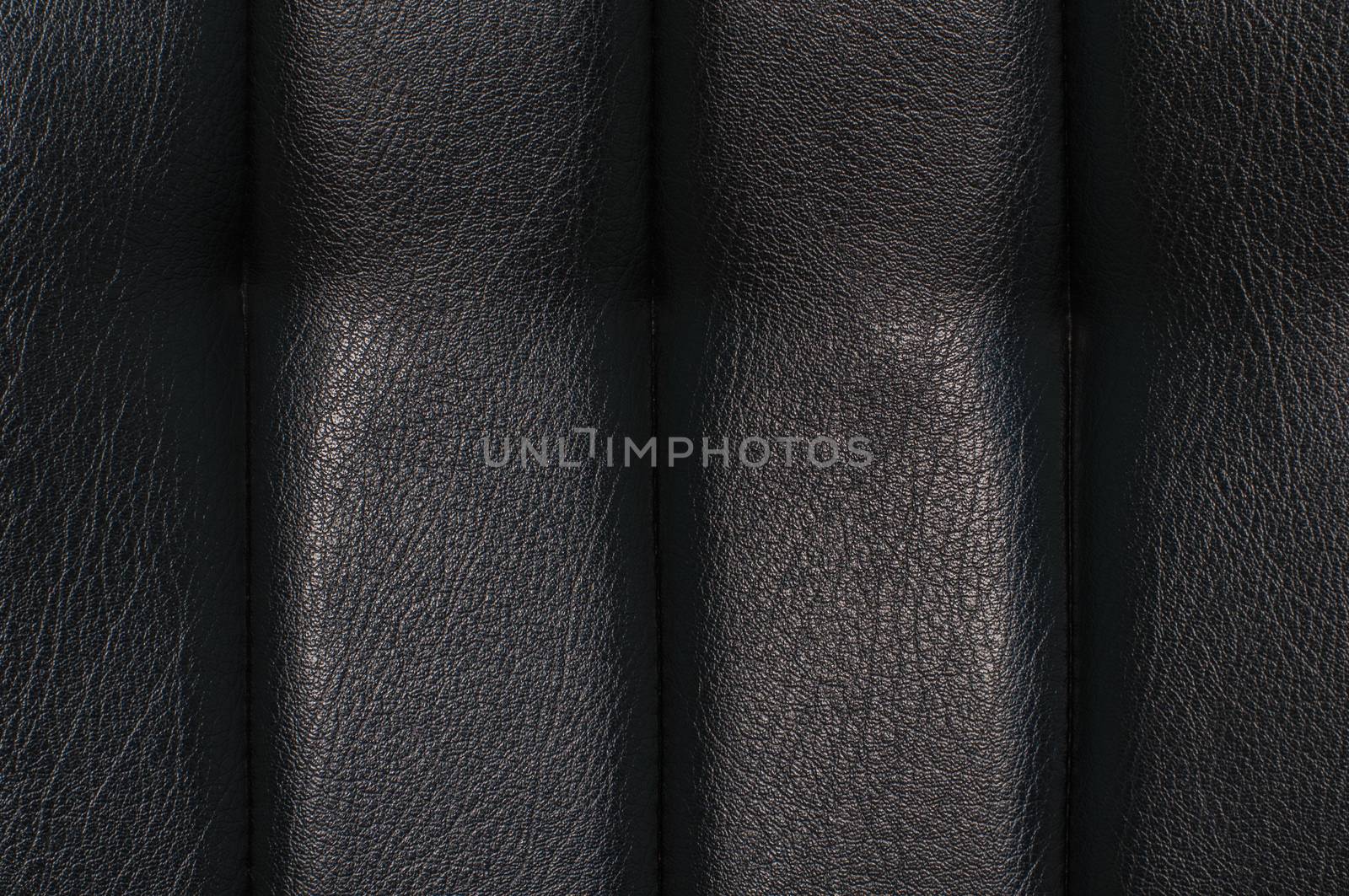 Black leather for texture from car seats