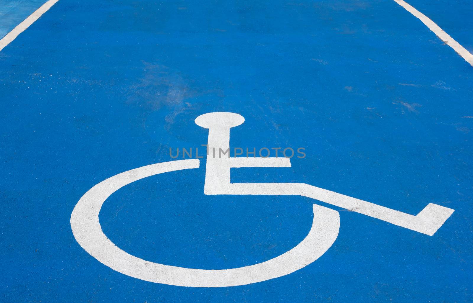 Disabled parking sign  by vitawin