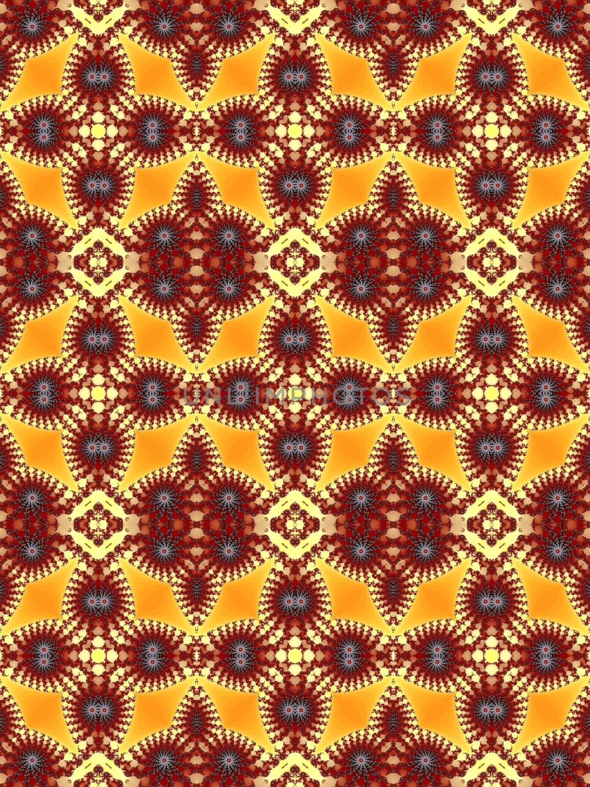 Digital computer graphic - seamless decorative ornament in a bright colors for design.