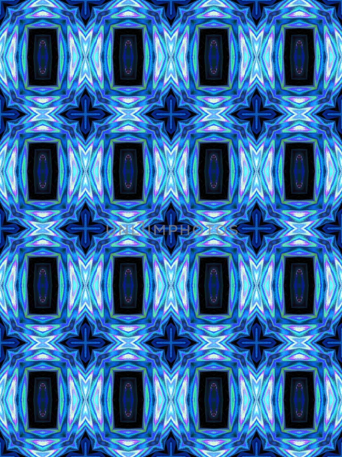 Digital computer graphic - seamless decorative ornament in a bright colors for design.