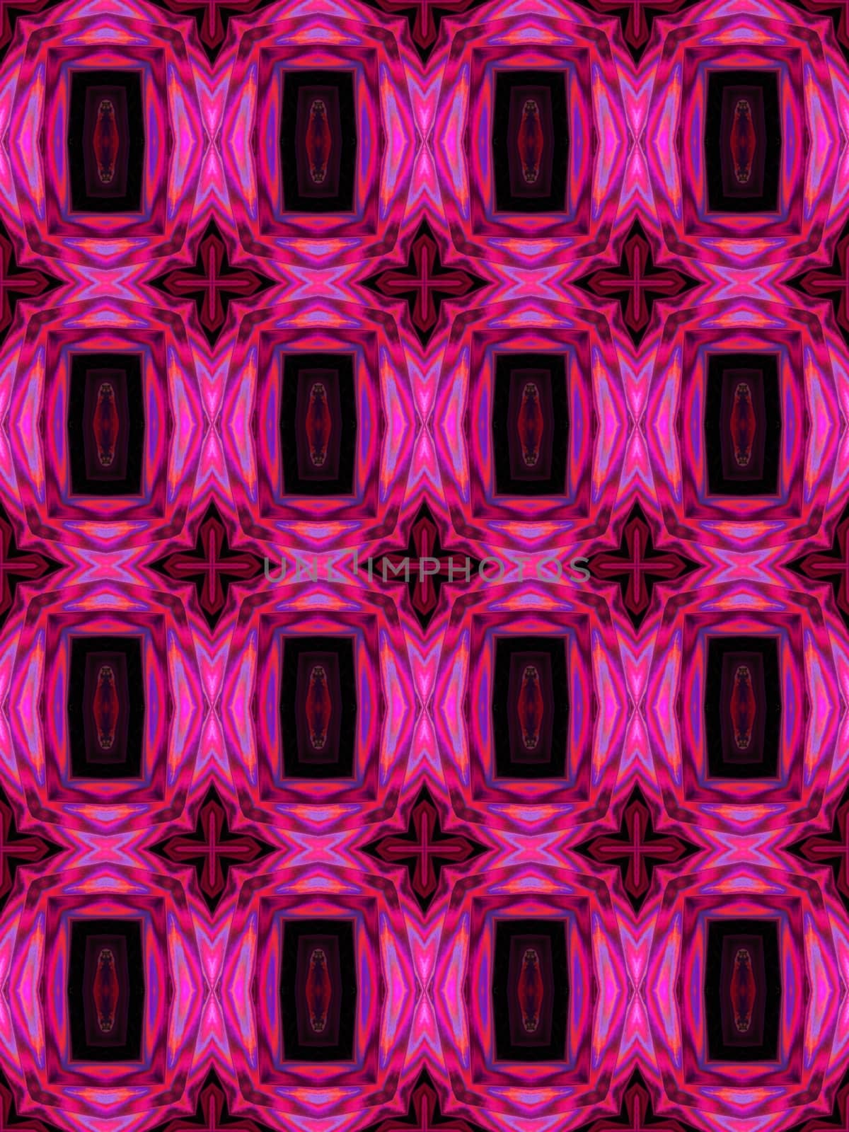 Digital computer graphic - seamless decorative ornament in a bright colors for design.