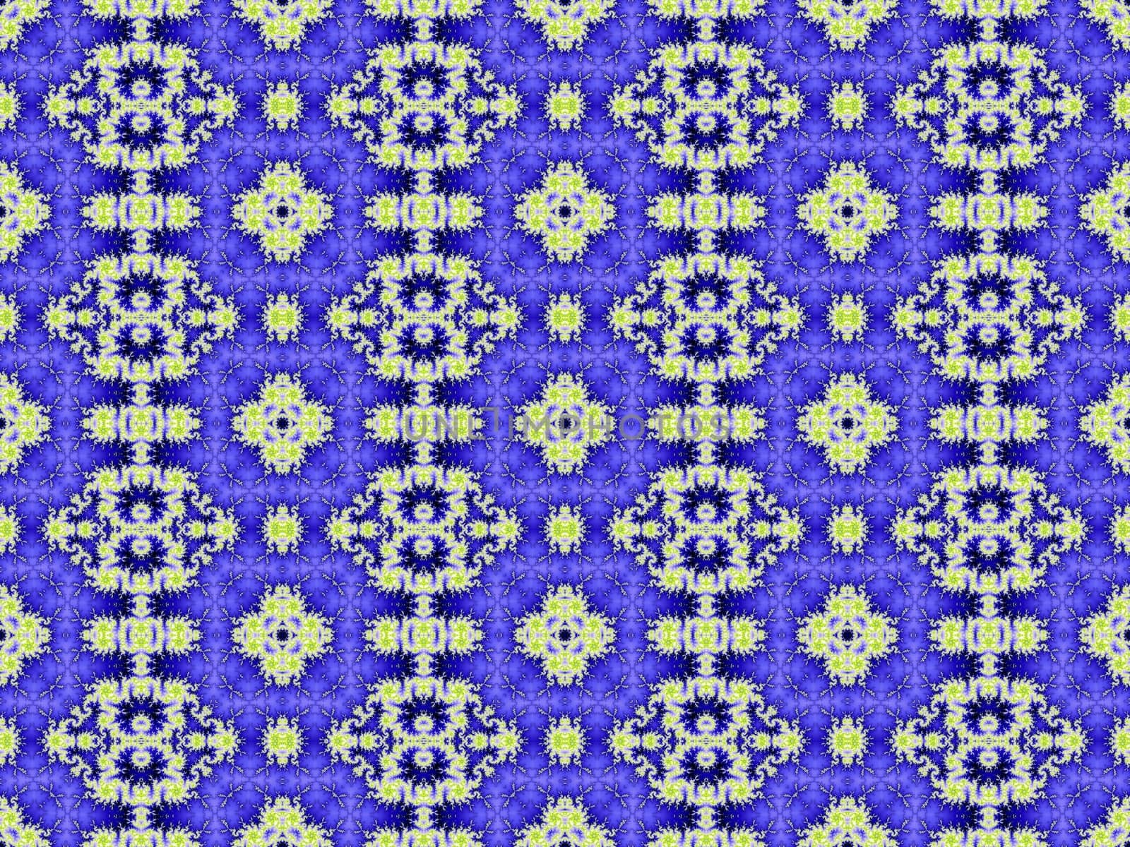 Digital computer graphic - seamless decorative ornament in a bright colors for design.