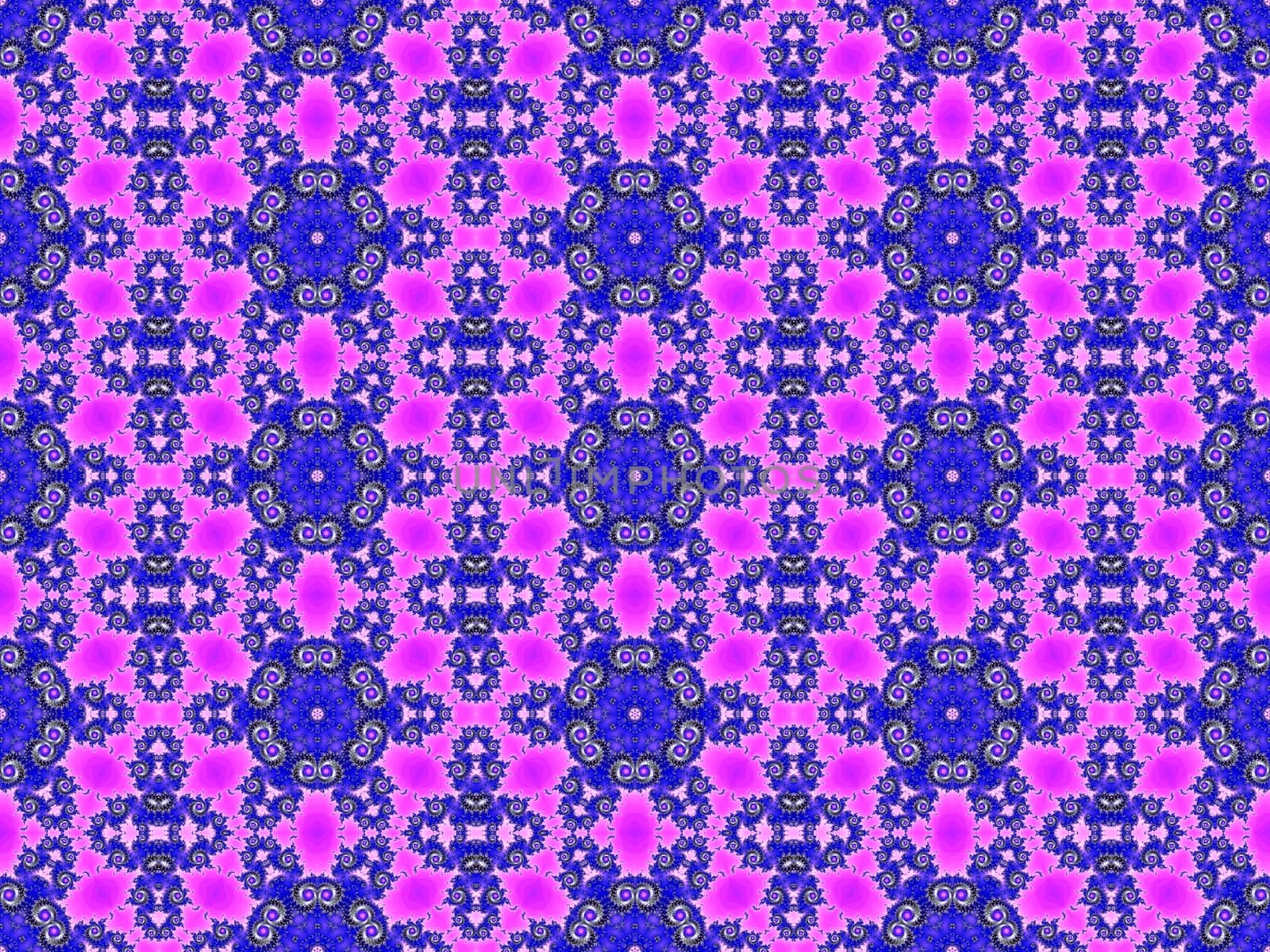 Digital computer graphic - seamless decorative ornament in a bright colors for design.