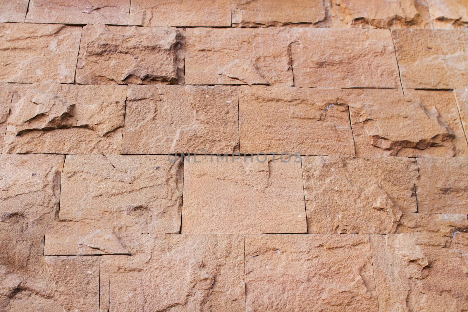 Close up sand Stone Wall