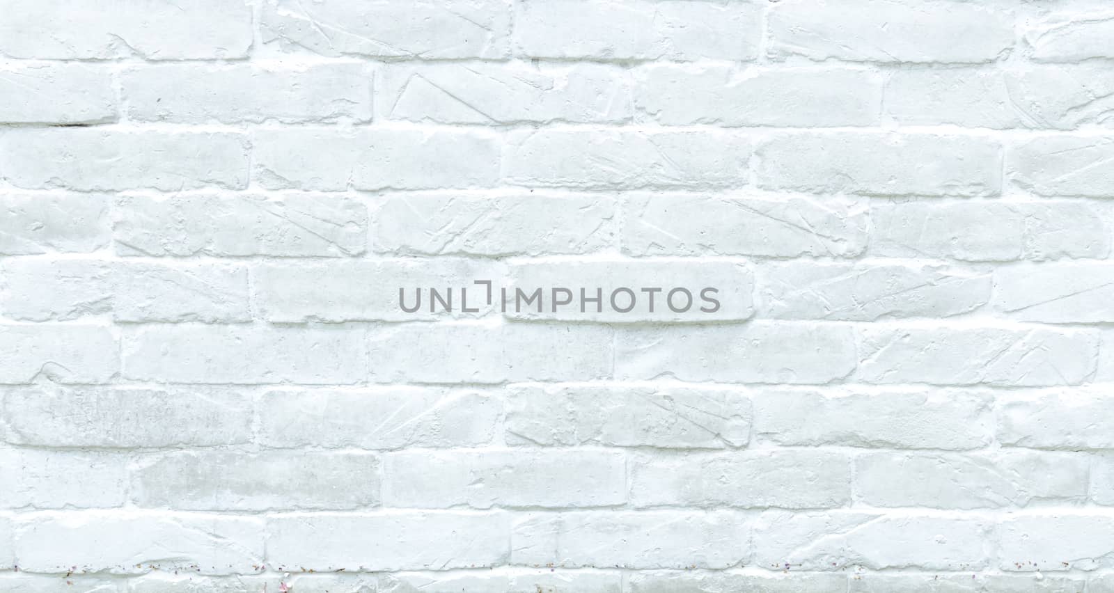 A white brick wall background and texture.