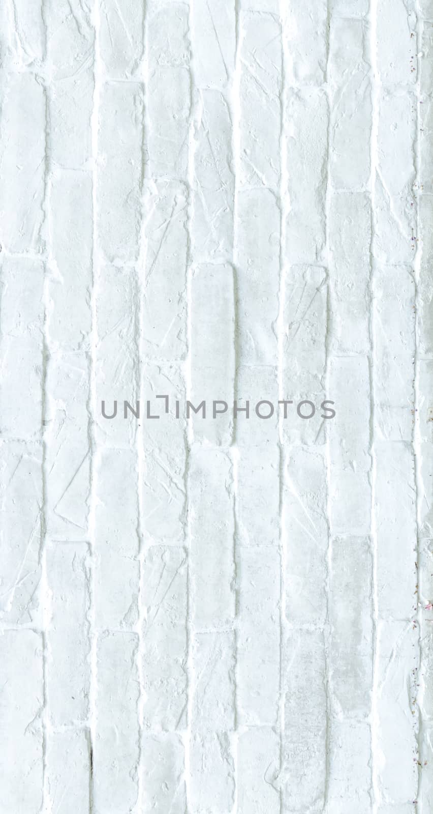A white brick wall background and texture.