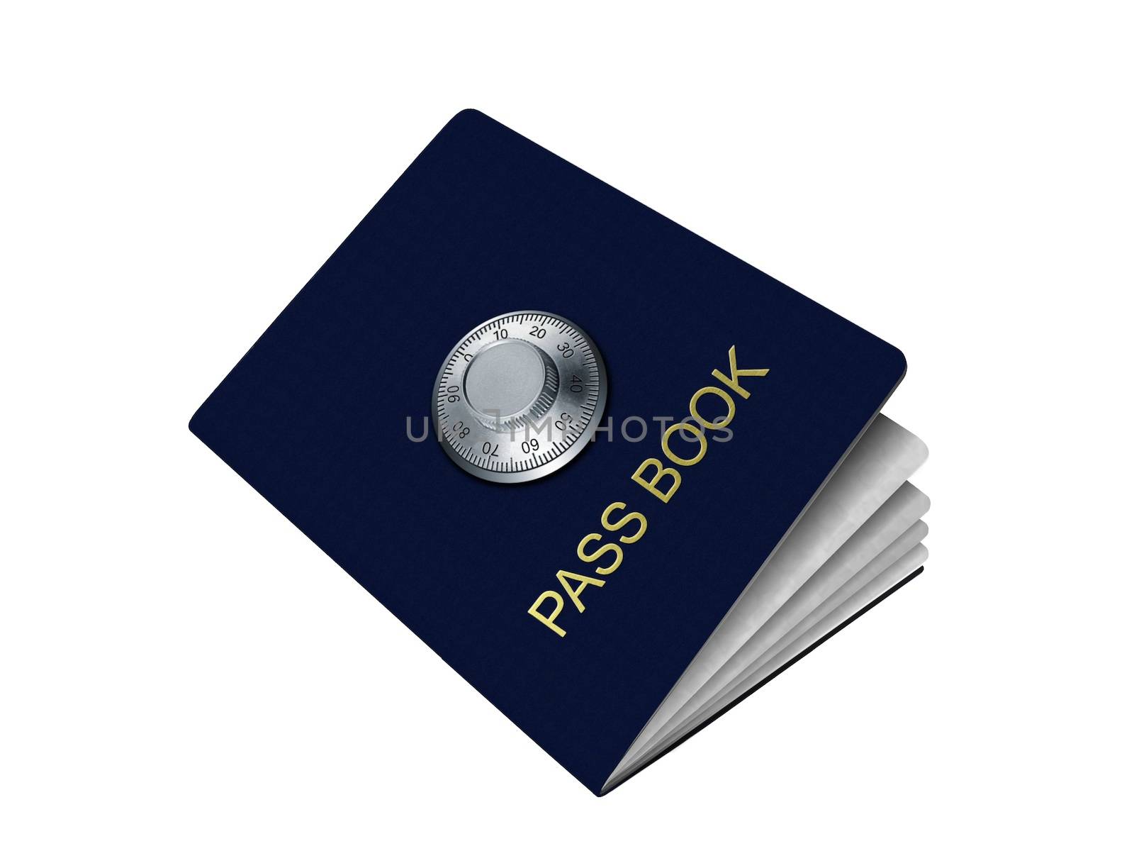 Pass Book with Combination Lock by razihusin