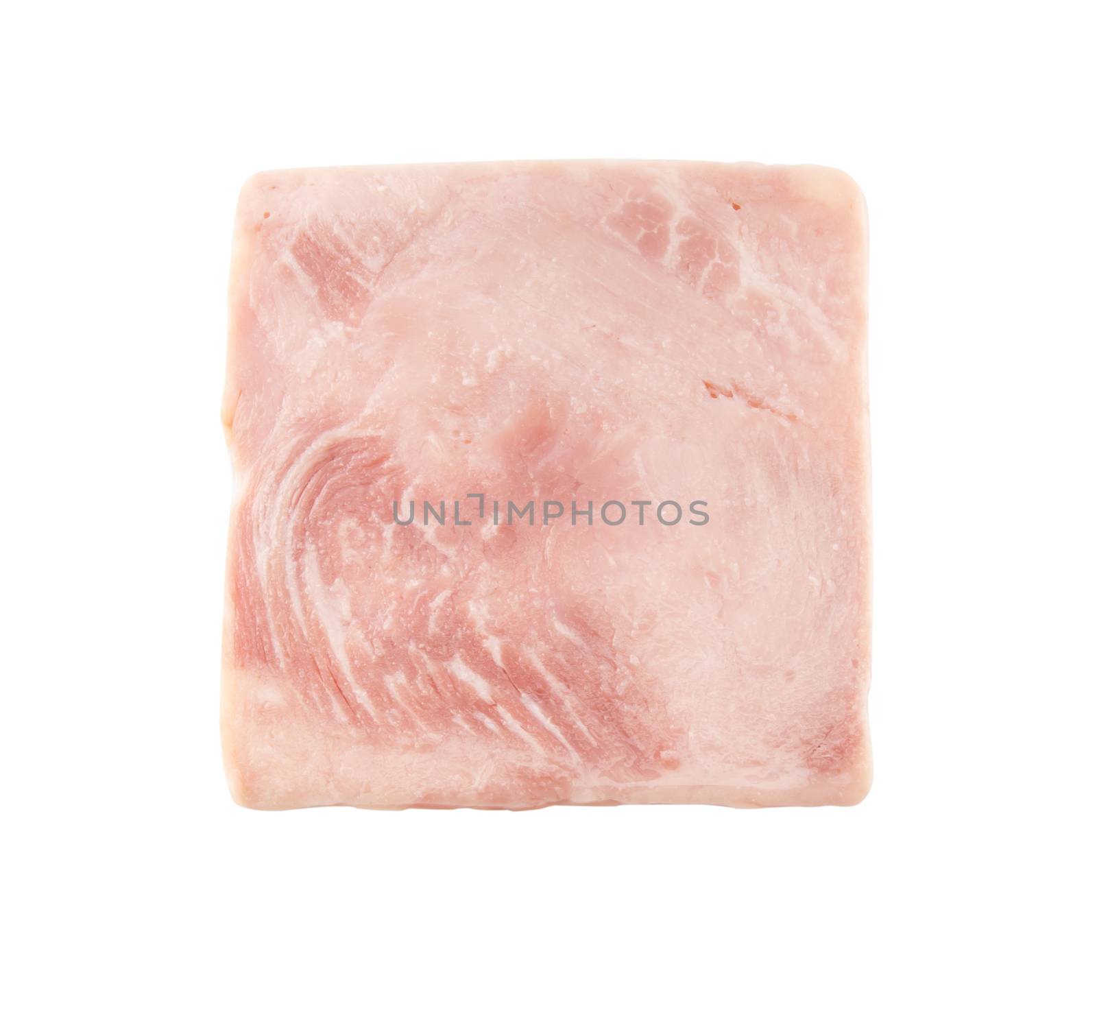 Ham isolated on a white background by vitawin