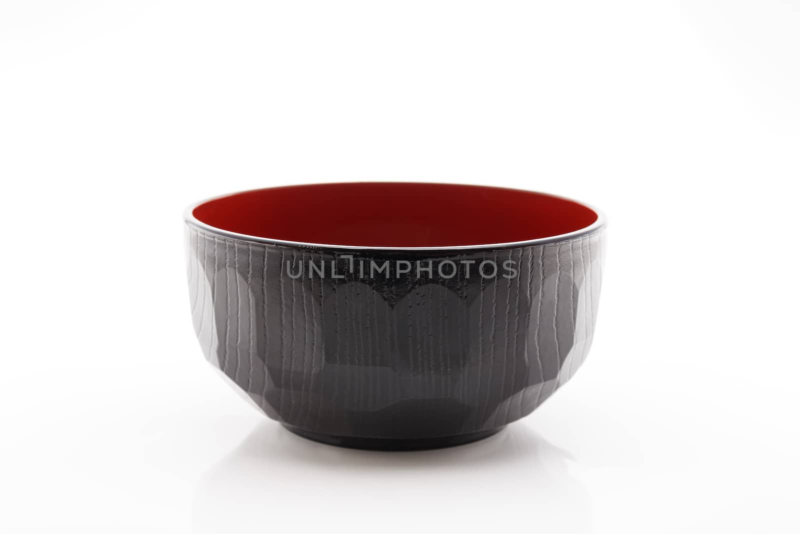 Japanese bowl on the white background by vitawin