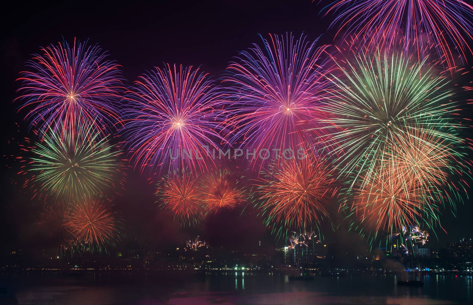 Pattaya International Firework Festival 2012, of Thailand