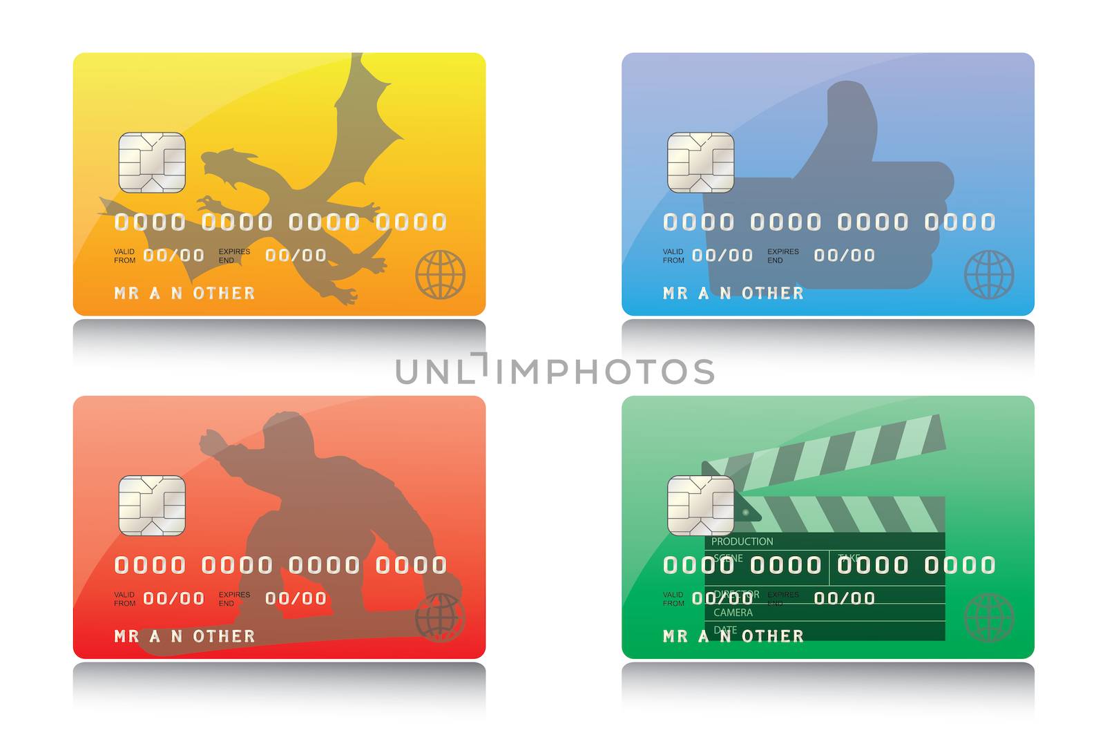 An Illustration of Credit Cards