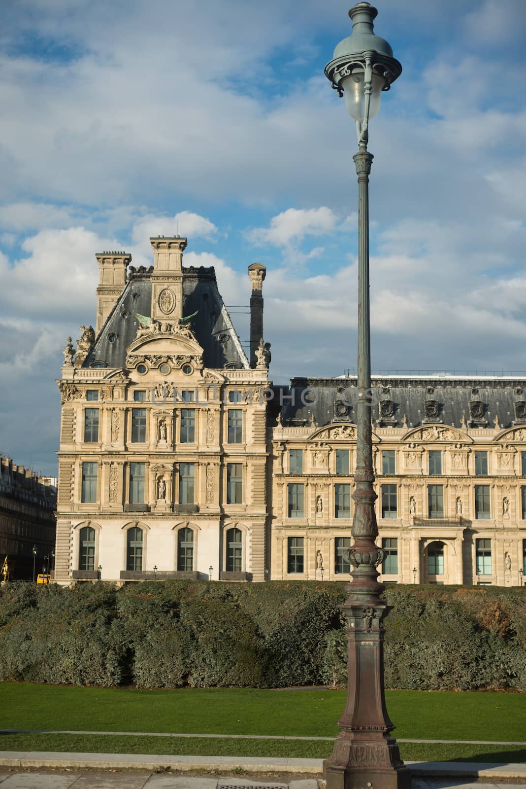 Louvre museum in Paris by NeydtStock