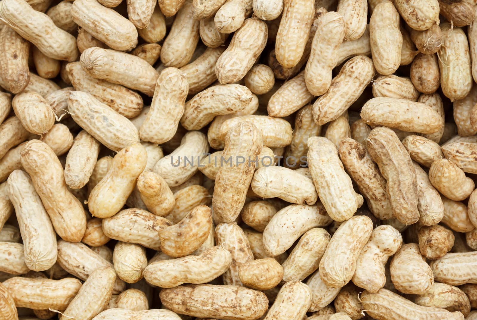 boiled peanuts in shells for background
