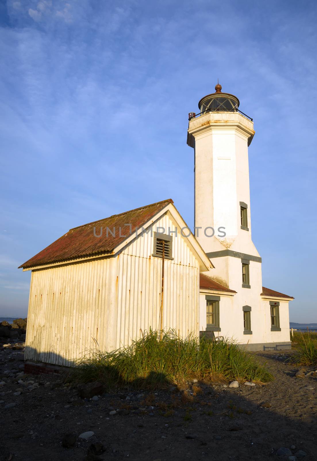 Point Wilson Nautical Lighthouse Puget Sound Fort Worden by ChrisBoswell