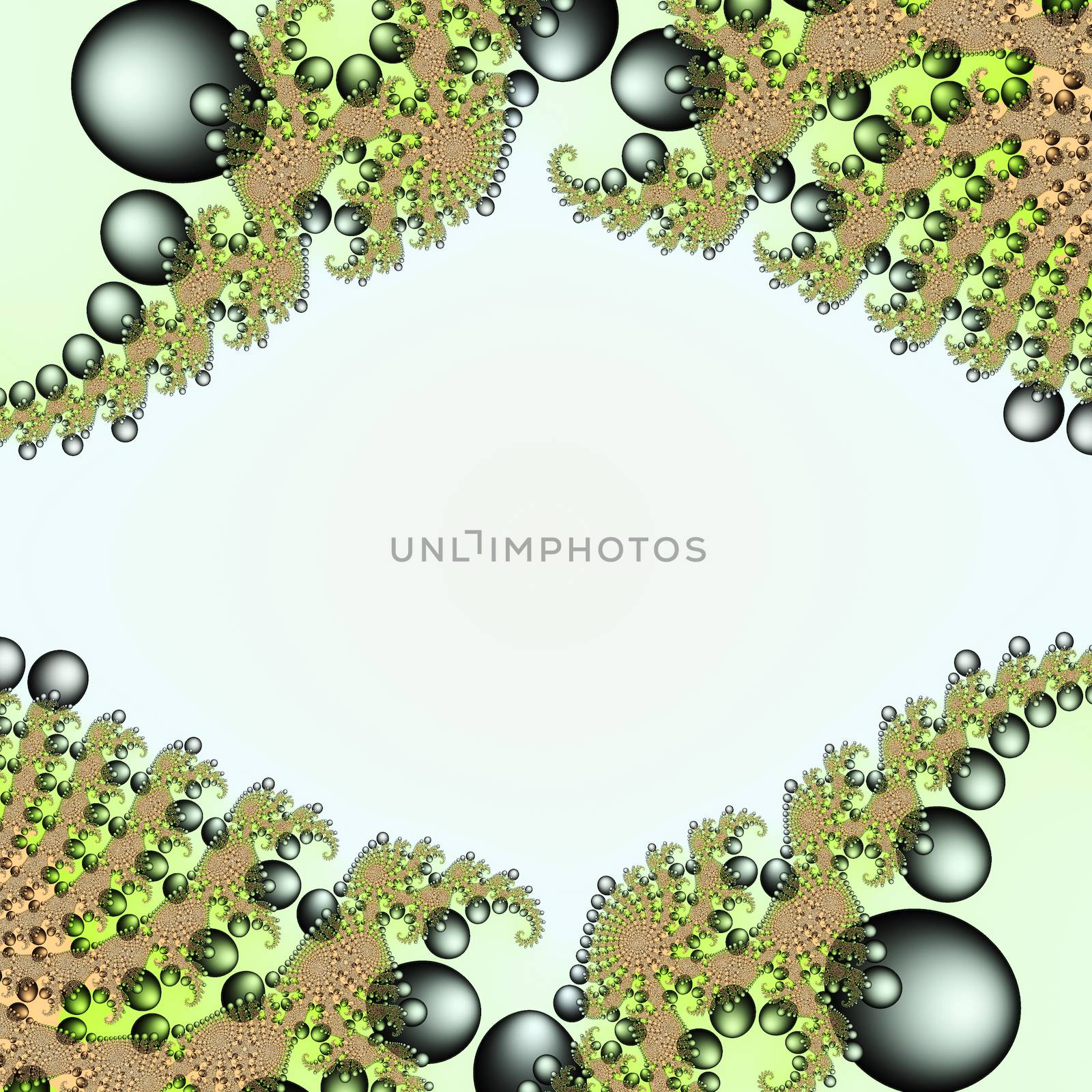 Digital visualization of a fractal