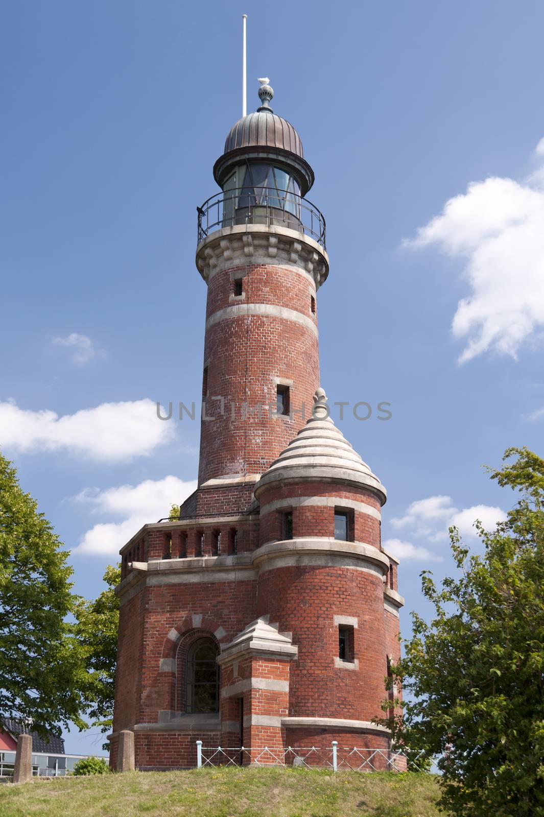 Lighthouse of Holtenau in Germany