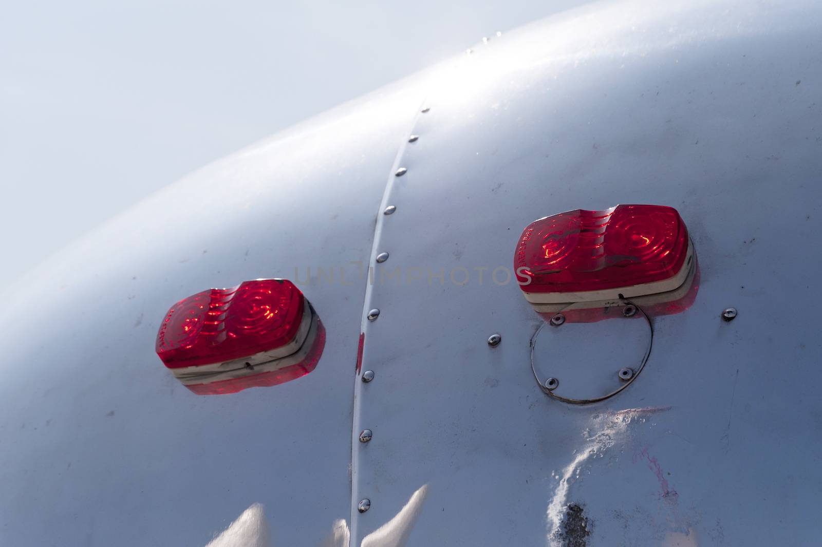 Reflections on an Aluminium Trailer