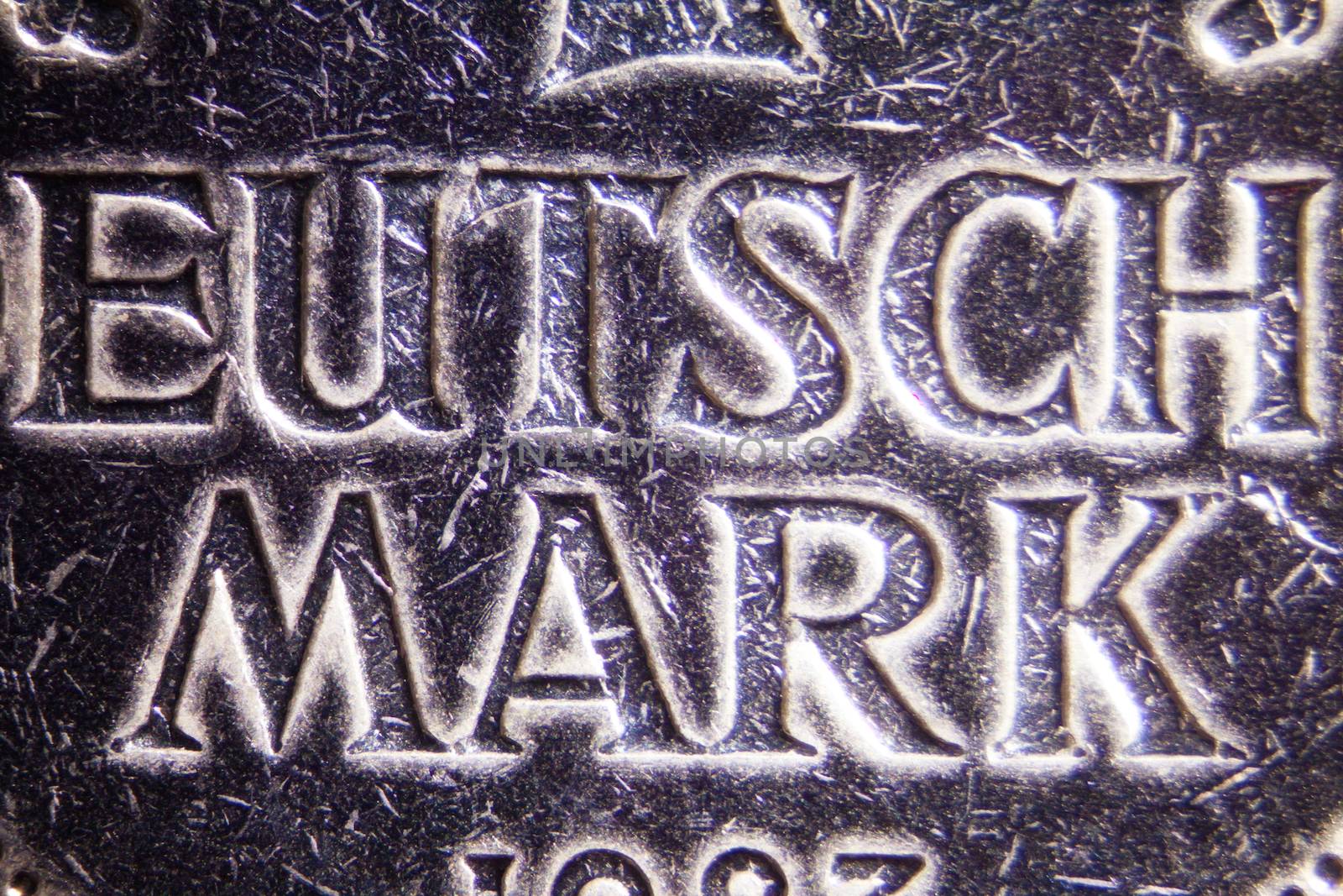 Micro Photo of a german Mark