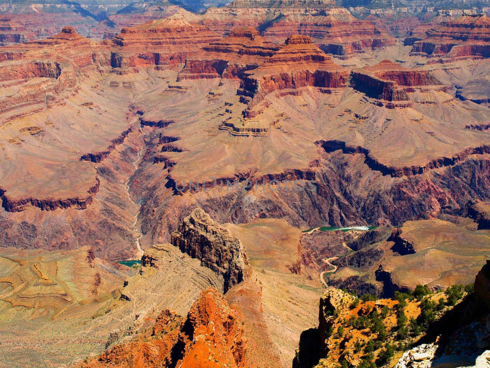 Grand Canyon of river Colorado (Arizona, USA)