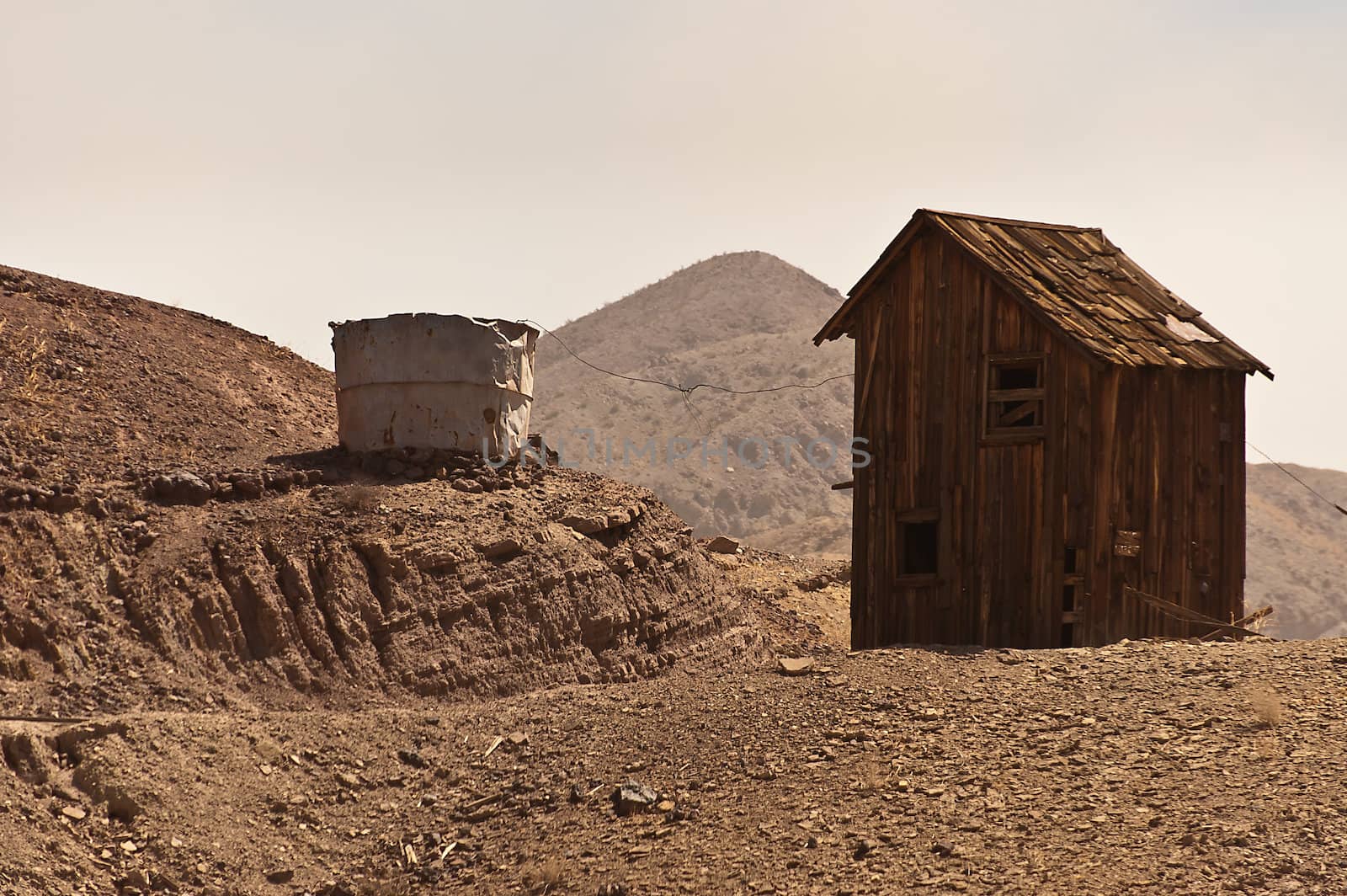 Wild West Shack in a ghost town