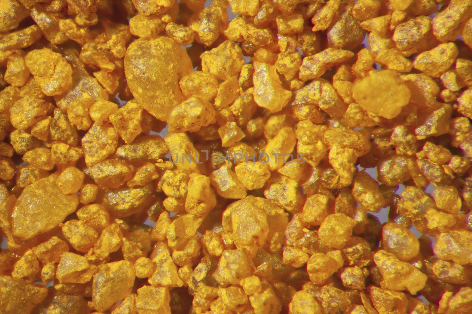 Micro photography of sand grains