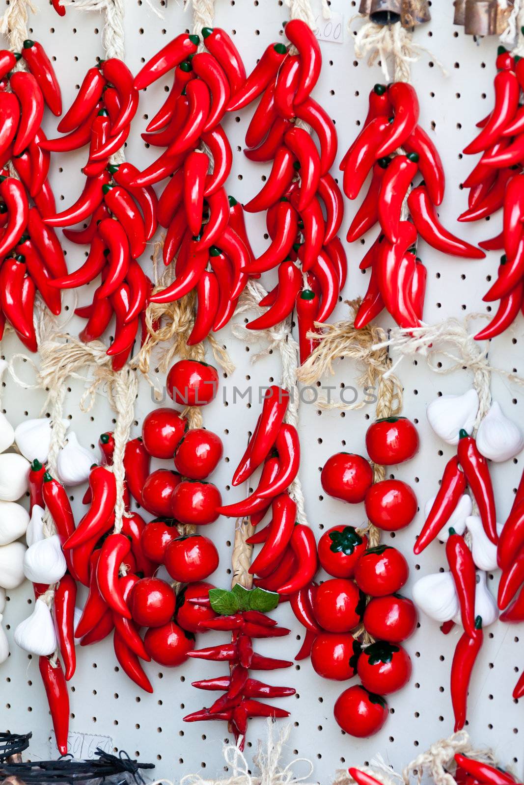 Red Hanged peppers by dario_lo_presti