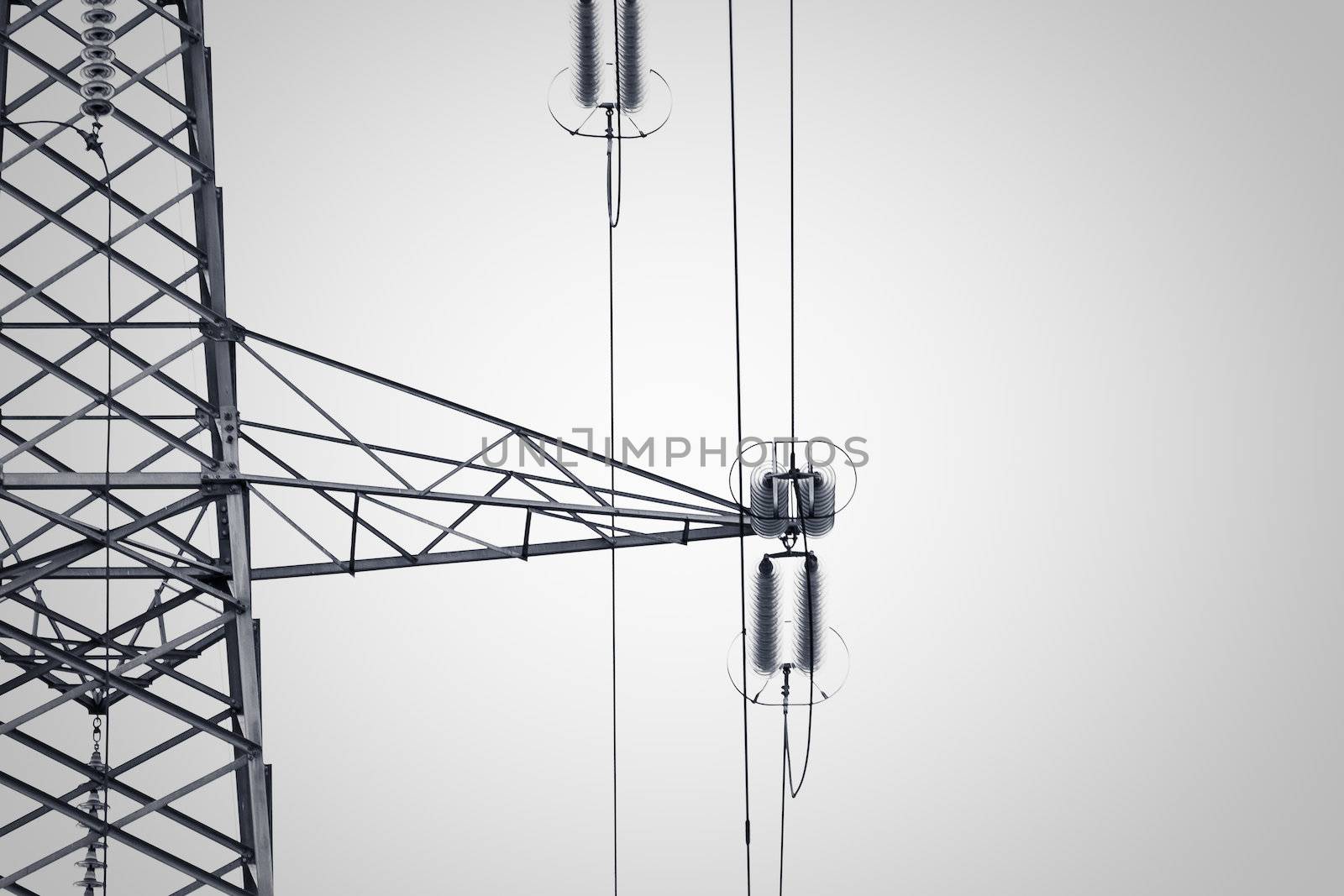 Detail of an Electricity Pylon by dario_lo_presti