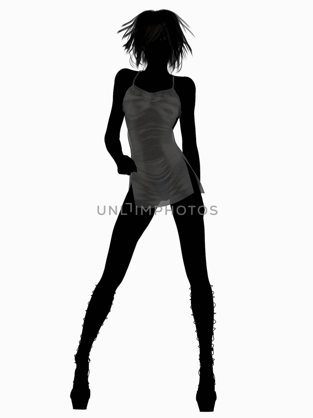 Digital posing Female by 3quarks