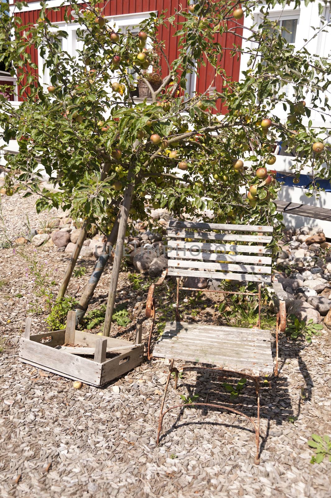 Detail of a Garden Chair