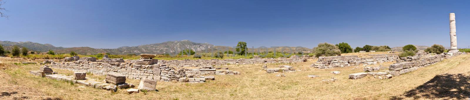 Panorama of Samos by 3quarks