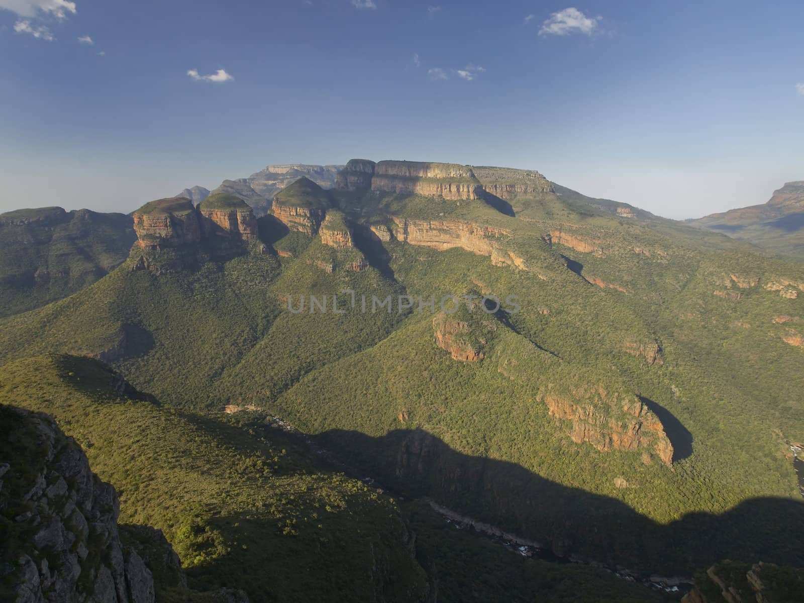 Blyde River Canyon and the three rondovels in Mpummalanga, South Africa
