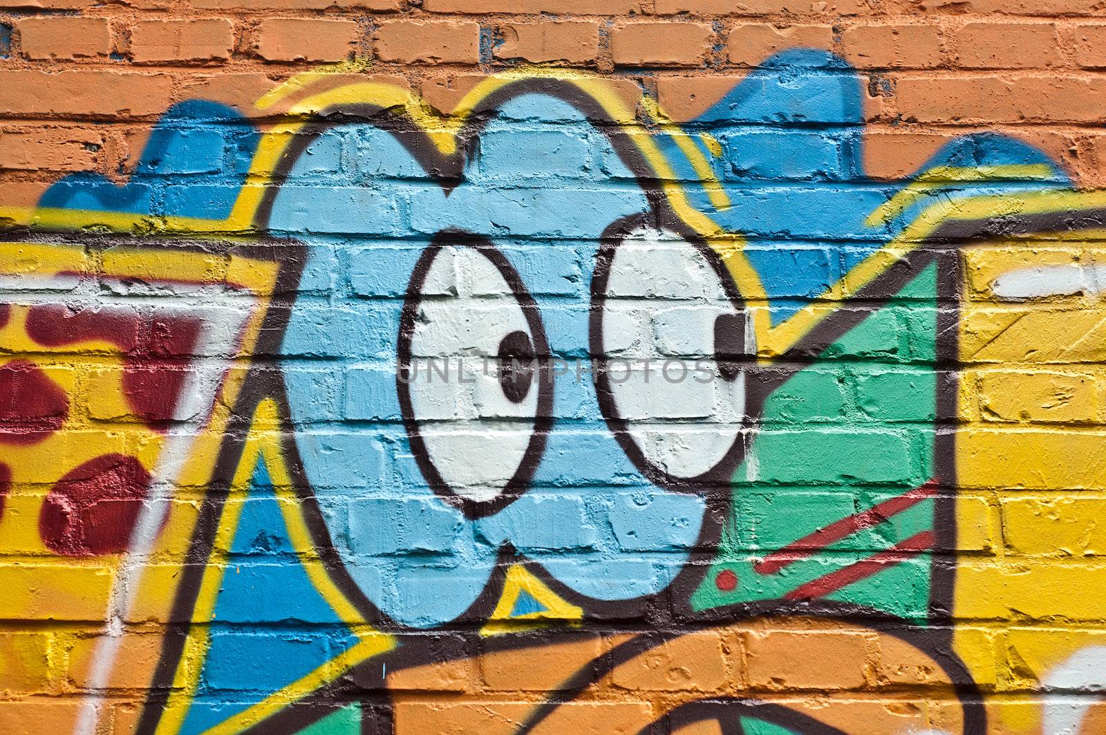 Urban Art - eyes by NeydtStock