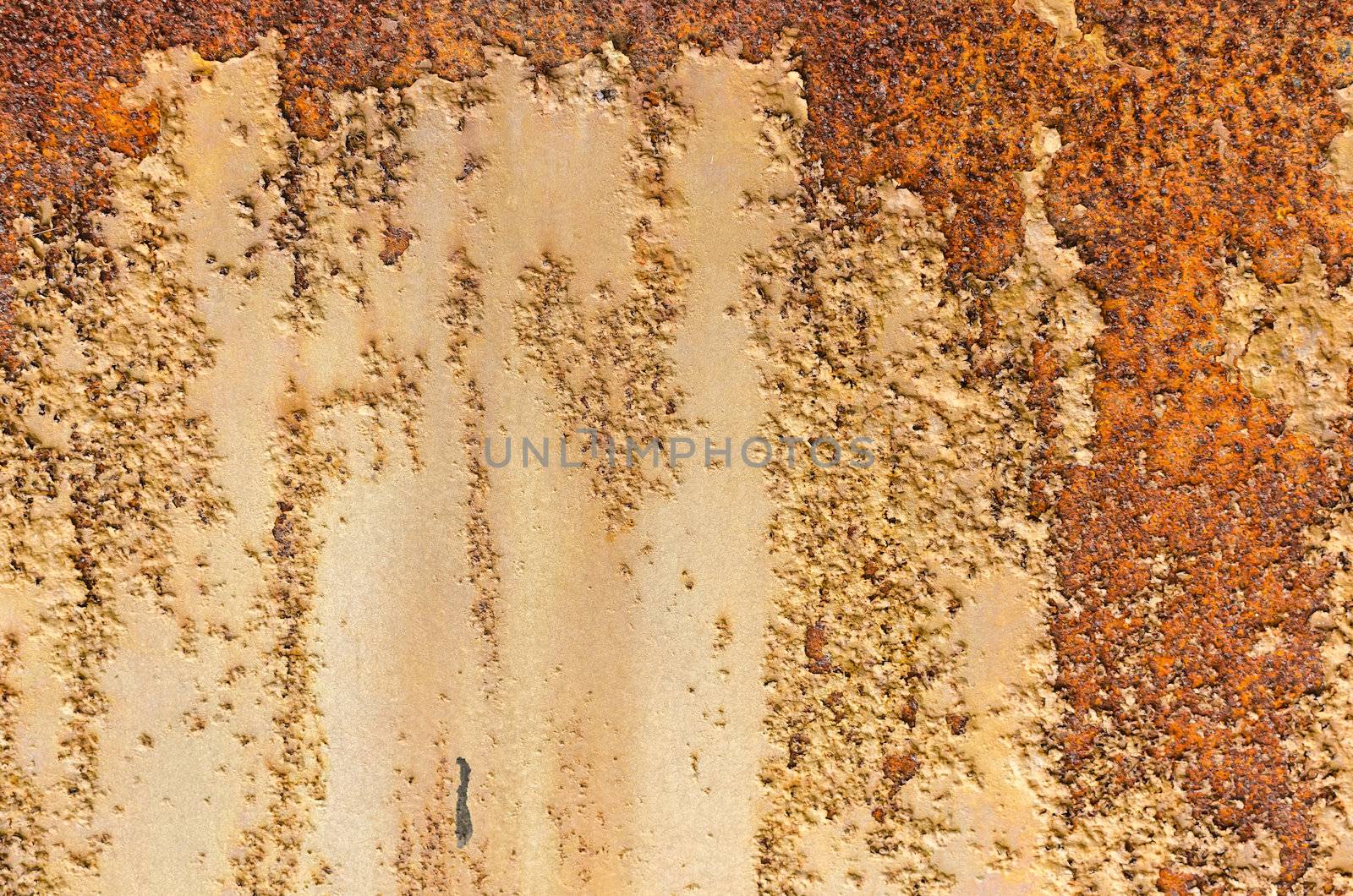 Iron surface rust by nopparats