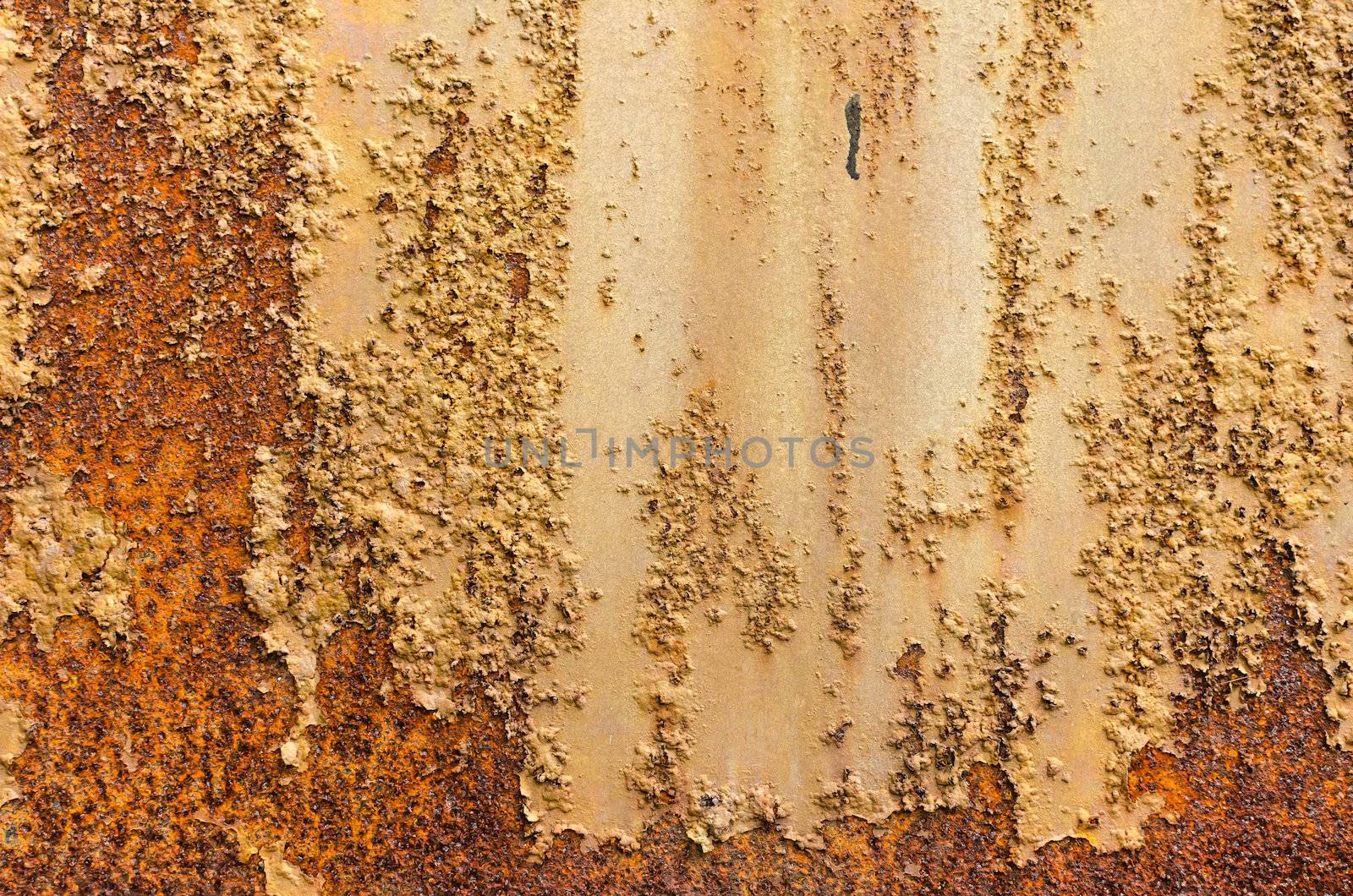 Iron surface rust by nopparats