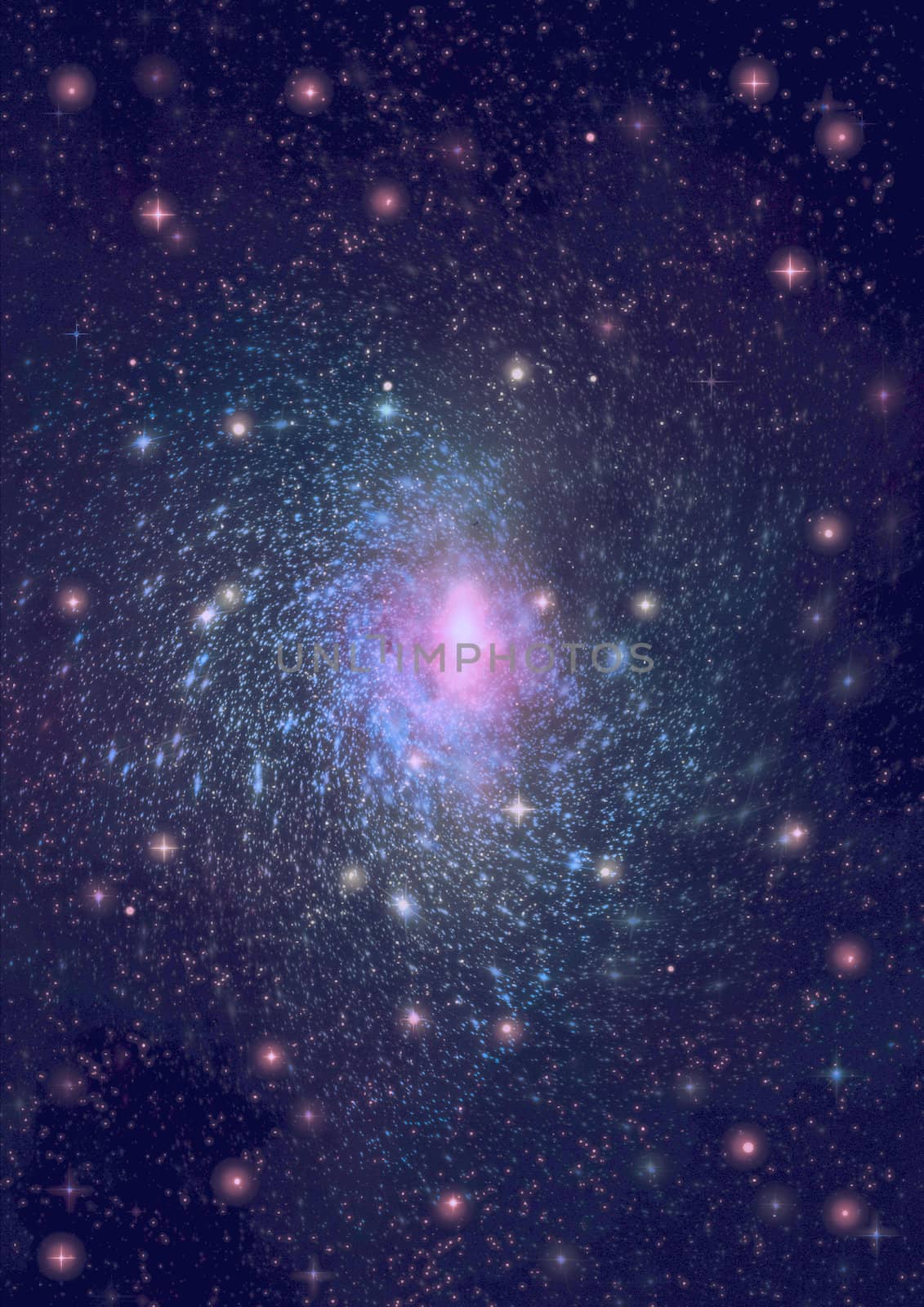 Star field in space a nebulae and a gas congestion. "Elements of this image furnished by NASA".